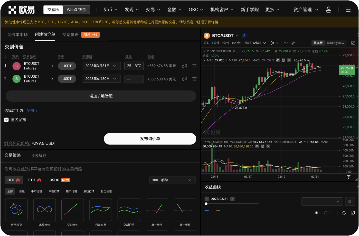 比特币交易网的订单类型有哪些
